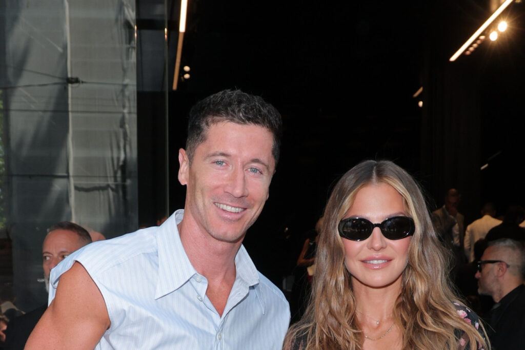 Ania i Robert Lewandowscy
