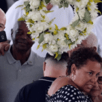 Infantino na pogrzebie Pele