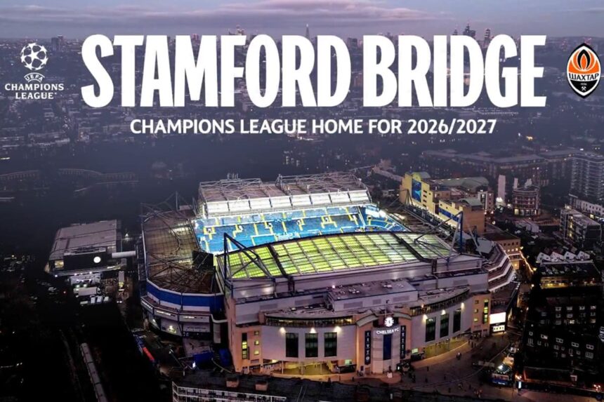 Szachtar na Stamford Bridge