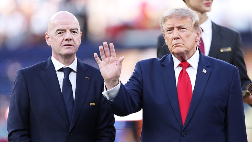 Trump z Infantino